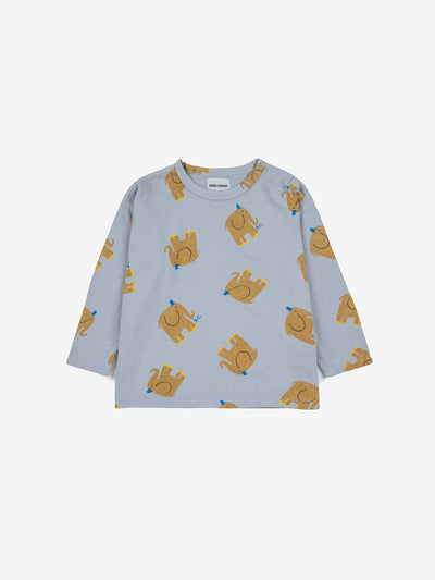 Bobo Choses bebé camiseta estampado elefantes