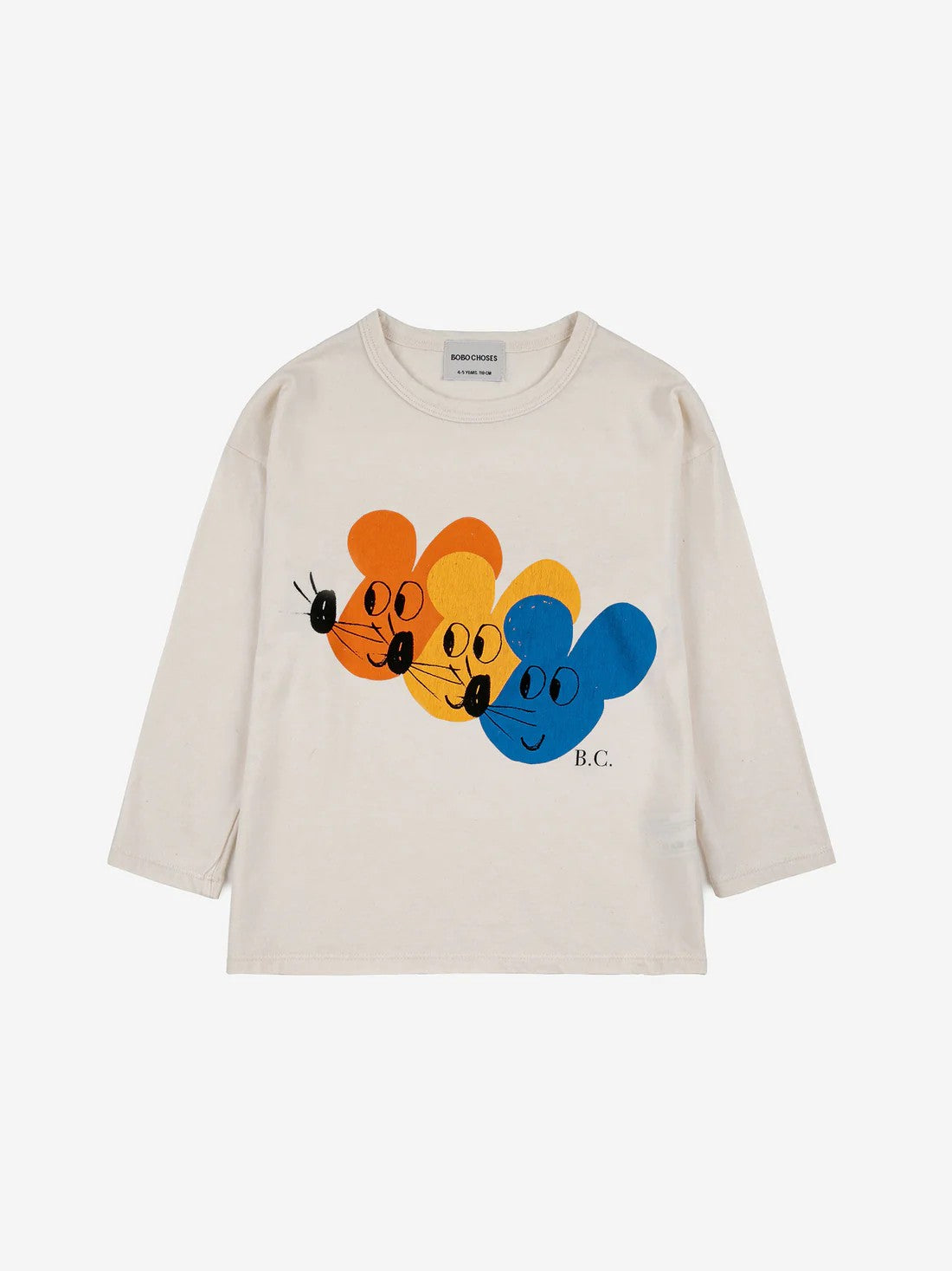 Bobo Choses multicolored mice t-shirt