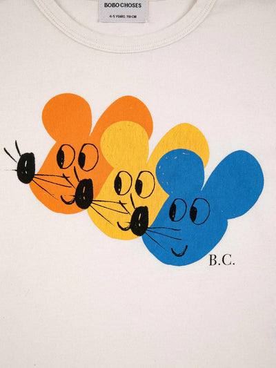 Bobo Choses camiseta ratones multicolor