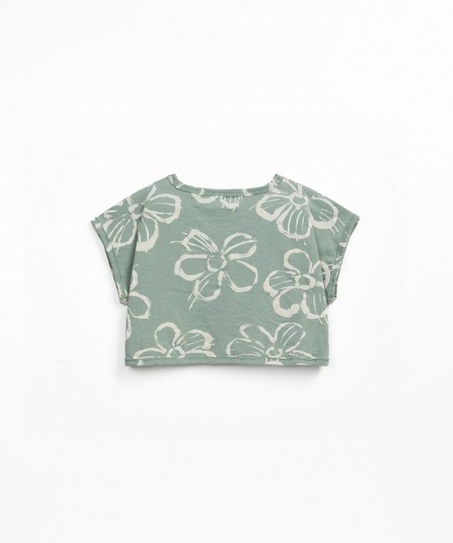 Camiseta jersey estampada