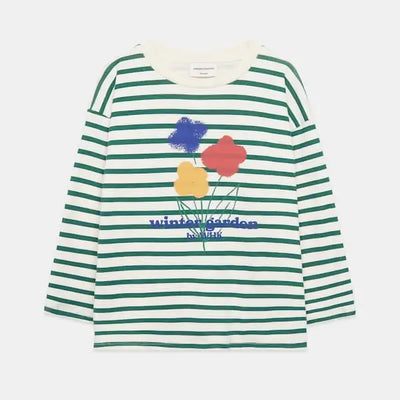 Stripped Winter Garden Long Sleeve T-Shirt
