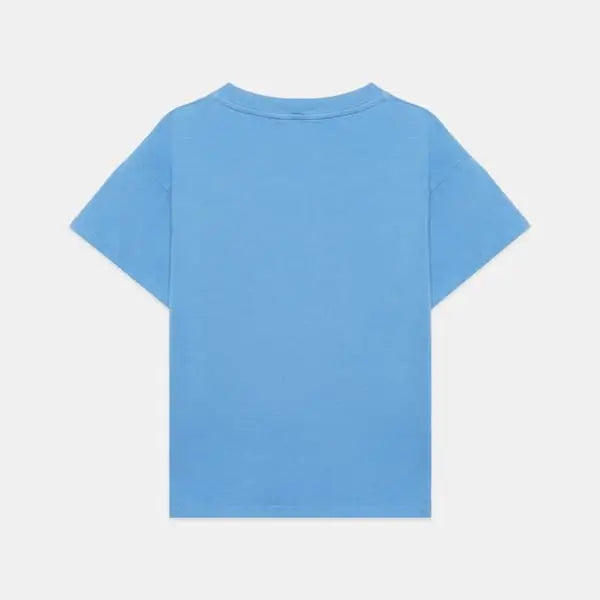 Camiseta azul de Weekend House Kids, vista atrás.