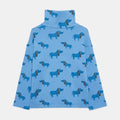 Camiseta de cuello alto Blue Dog Weekend House Kids