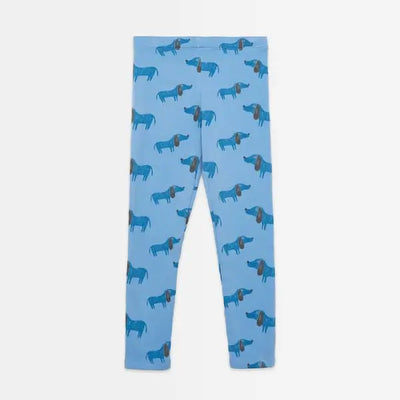 Blue Dog All Over Weekend House Kids Leggings