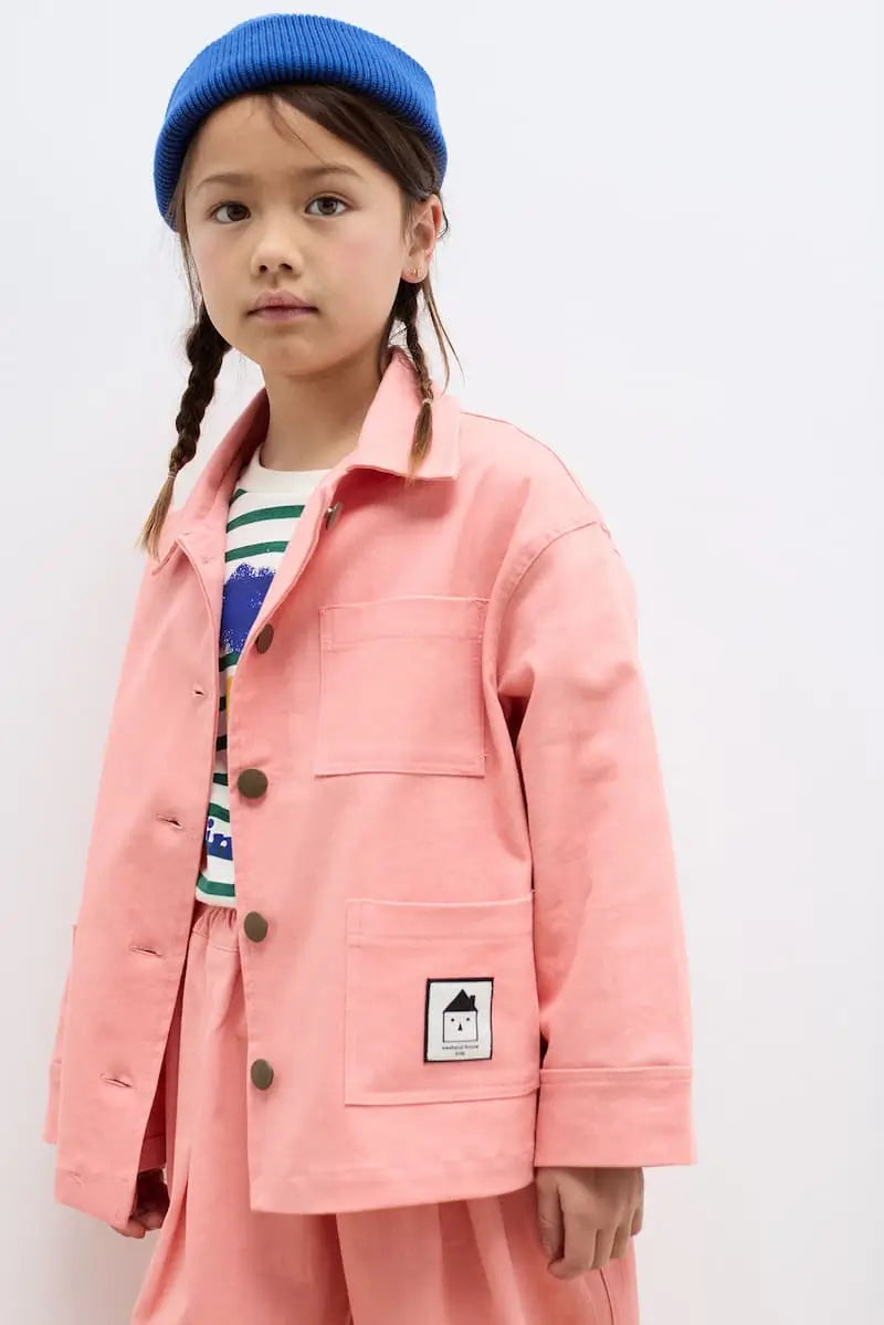 Pink Worker Jacket Weekend House Kids 