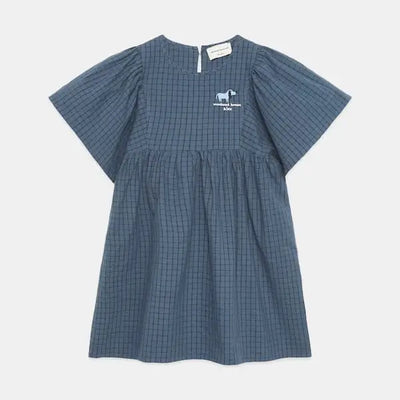 Blue Dog Butterfly Weekend  House Kids Dress