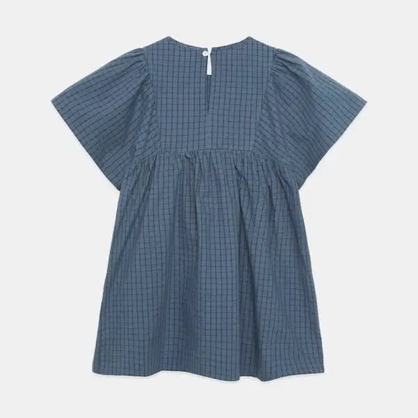 Blue Dog Butterfly Weekend  House Kids Dress
