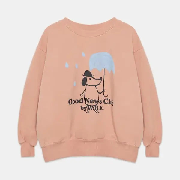 Rainy Dog Weekend House Kids Sweatshirt