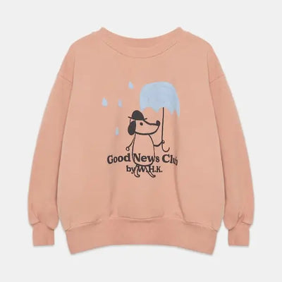 Rainy Dog Weekend House Kids Sweatshirt