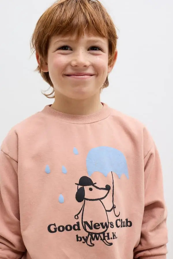 Rainy Dog Weekend House Kids Sweatshirt