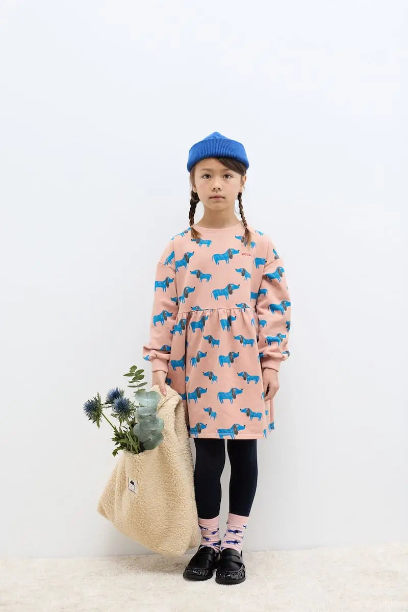 Blue Dog Dress all over Weekend House Kids