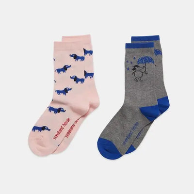 Dog Pack Weekend House Kids Socks