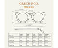 Gafas de Sol Flexibles Polarizadas Classic Adulto  Sunset Gingham Grech & Co (+15 años)