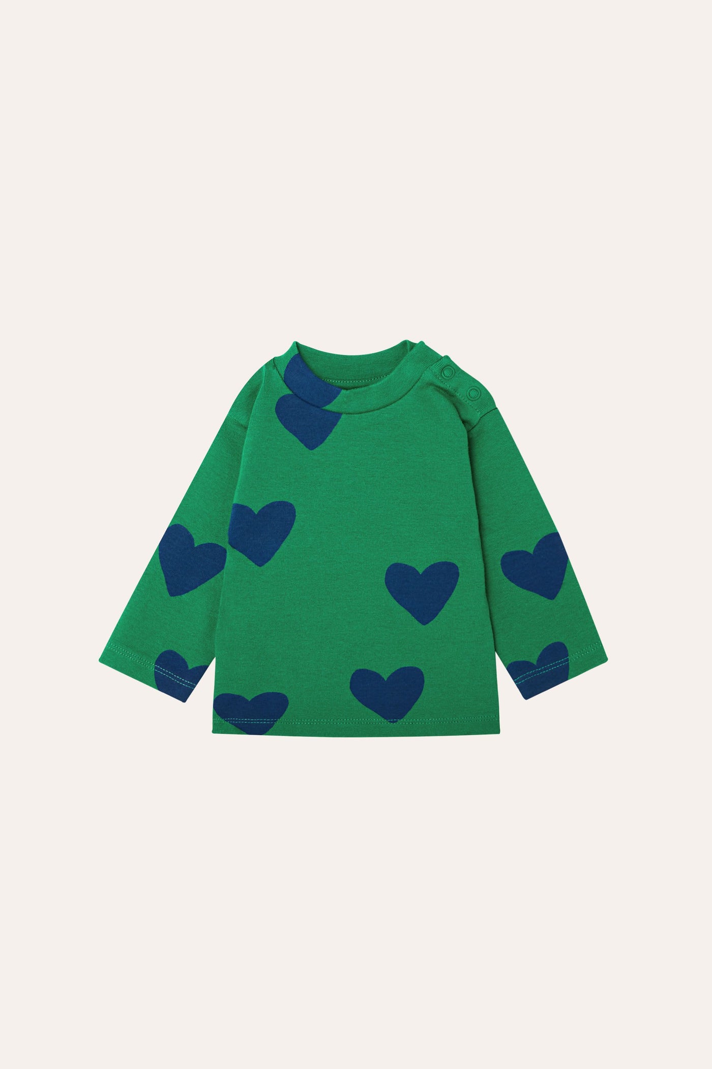 The Campamento camiseta  bebé manga larga corazones