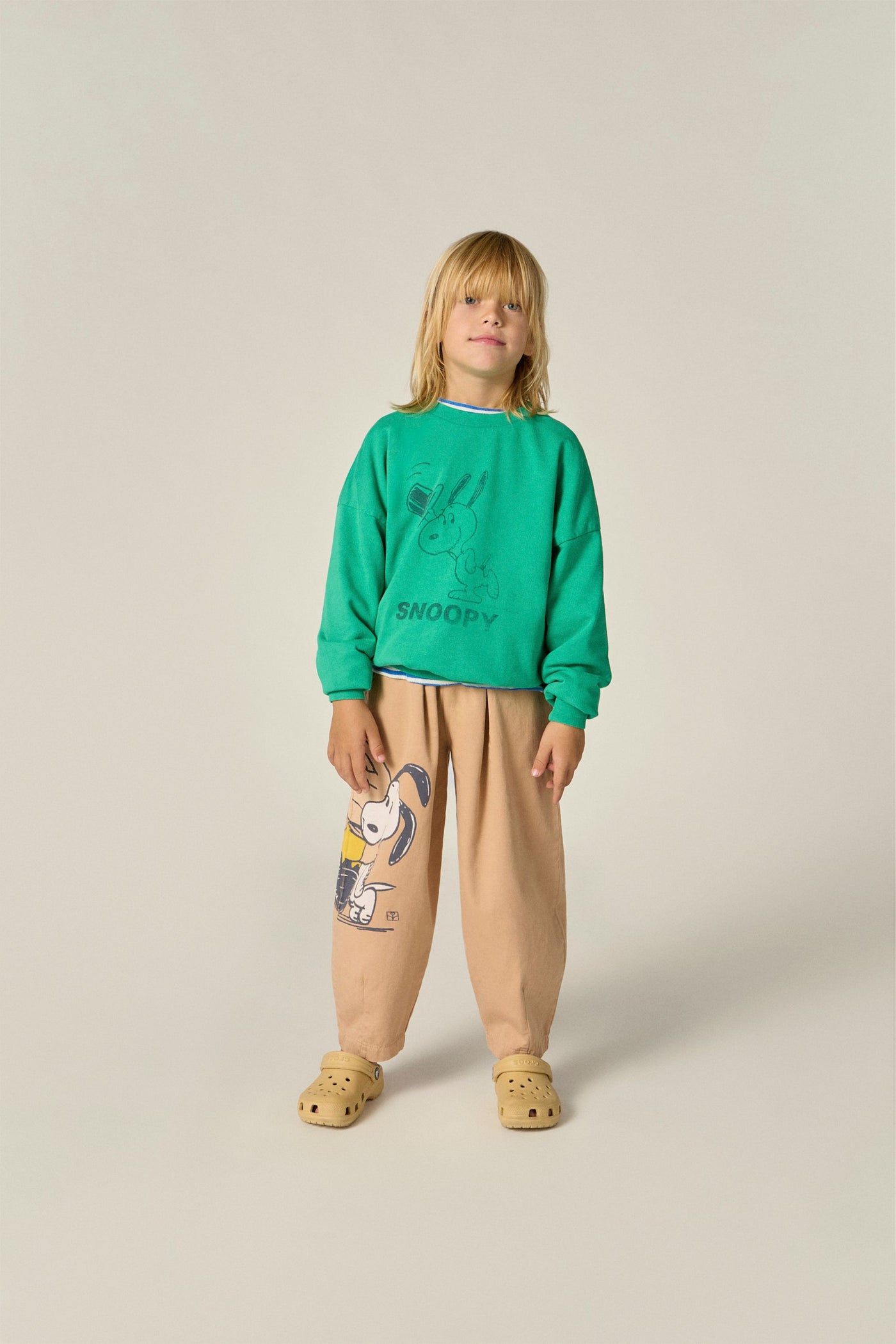 Sudadera Oversized Snoopy and Charlie The Campamento