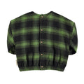 Green and black checkered flannel shirt Piupiuchick