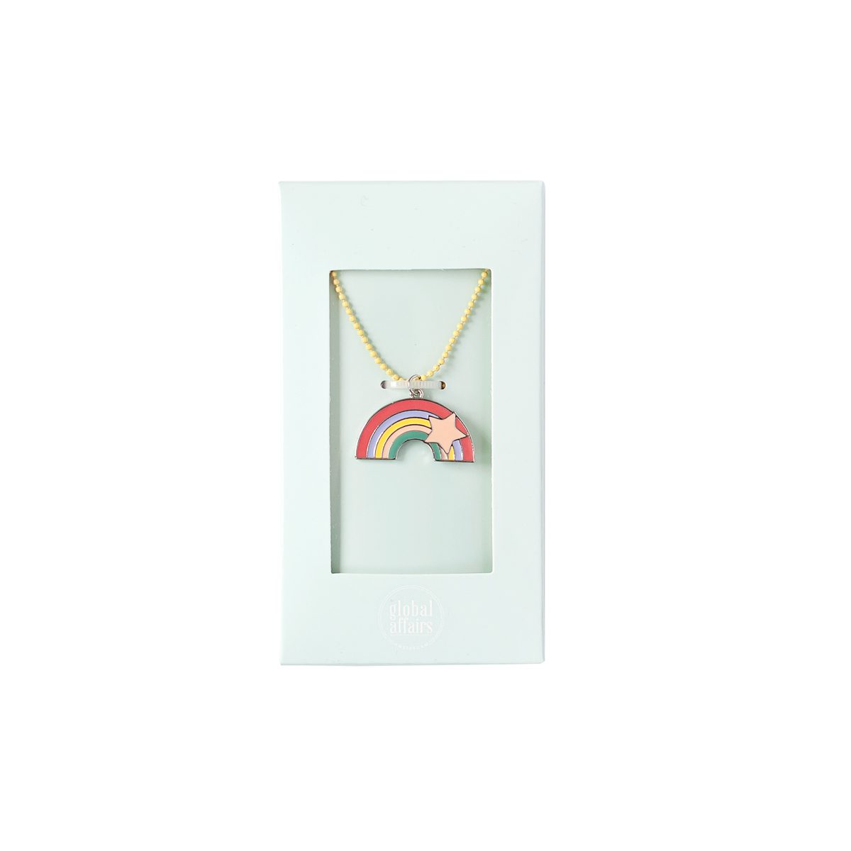 Global Affairs collar de arcoiris