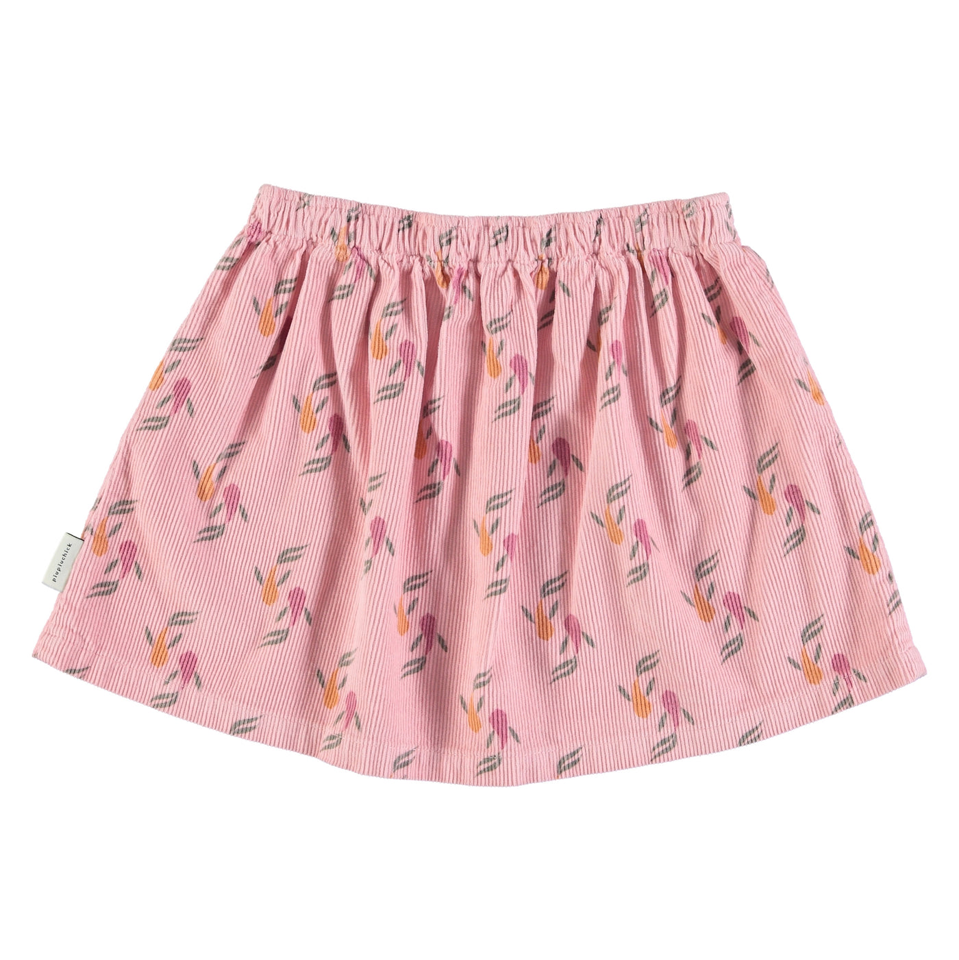 Piupiuchick falda corta | rosa con peces multicolores