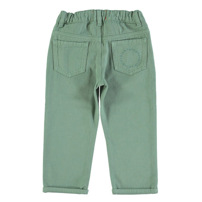 Piupiuchick pantalones unisex | verde salvia