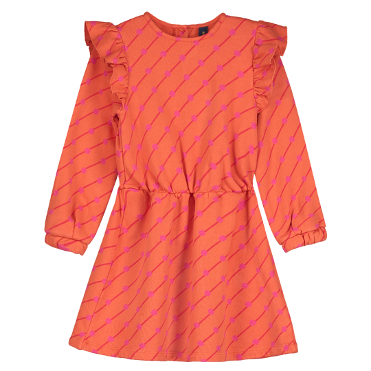 Vestido corto con estampado de flores Bonmot