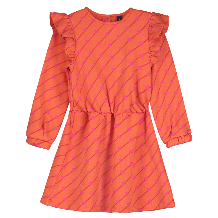 Vestido corto con estampado de flores Bonmot