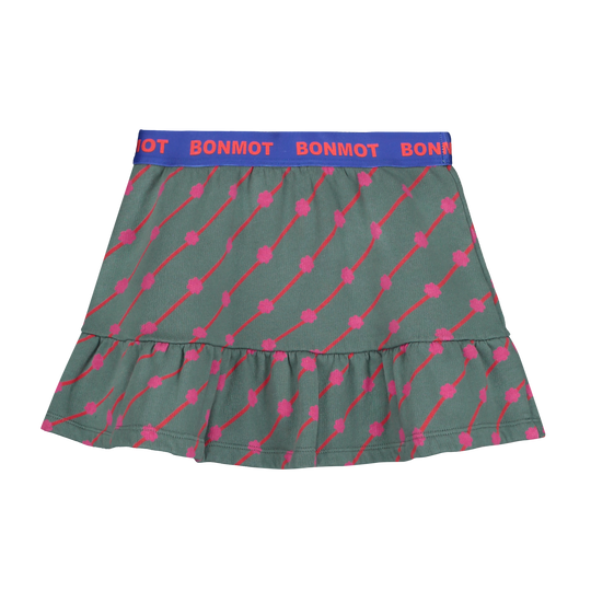 Falda corta flowers all over Bonmot