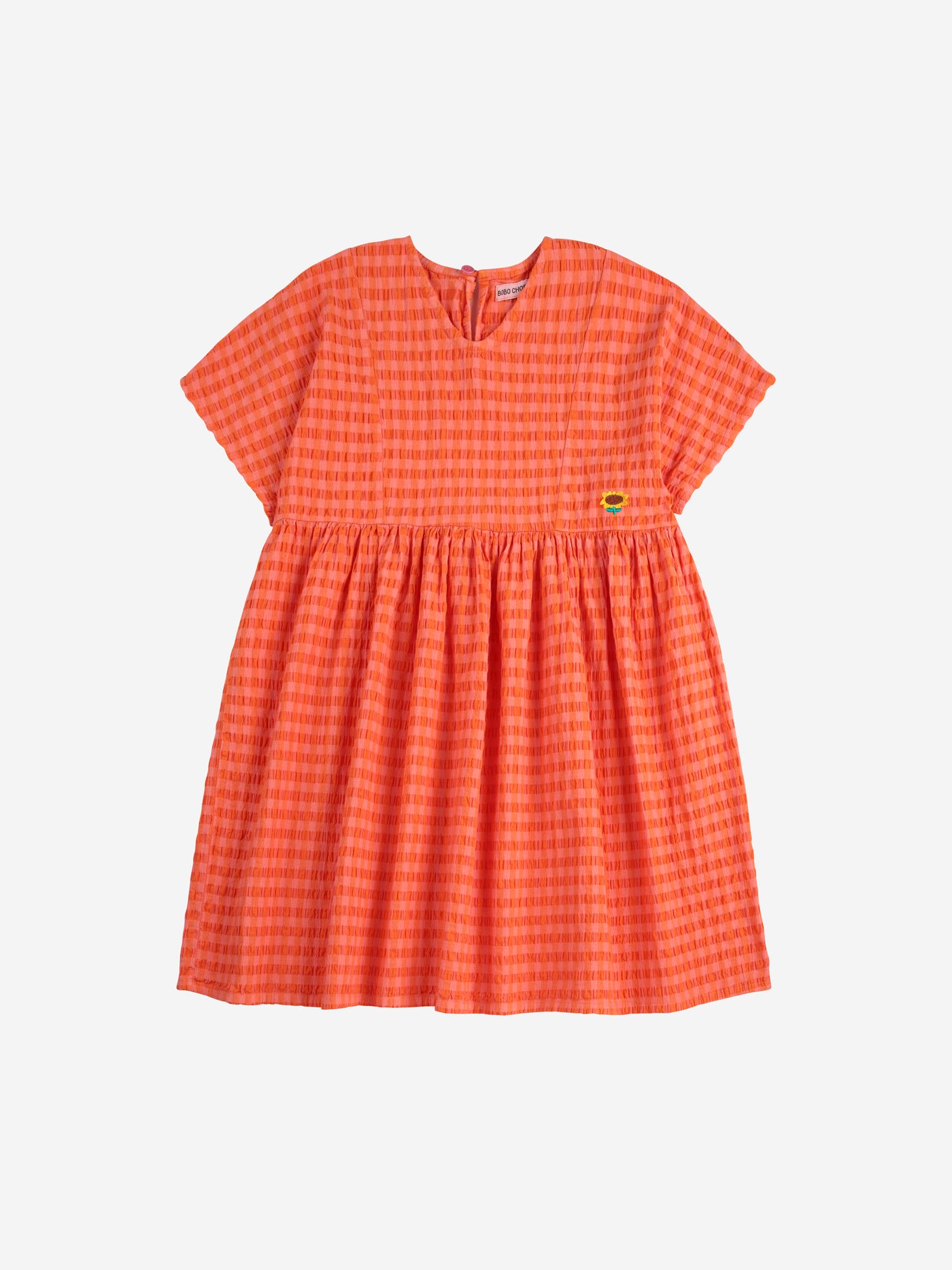 Vestido tejido Vichy Bobo Choses