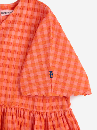 Vestido tejido Vichy Bobo Choses