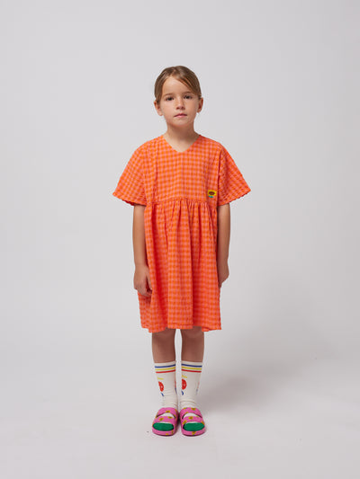 Vestido tejido Vichy Bobo Choses