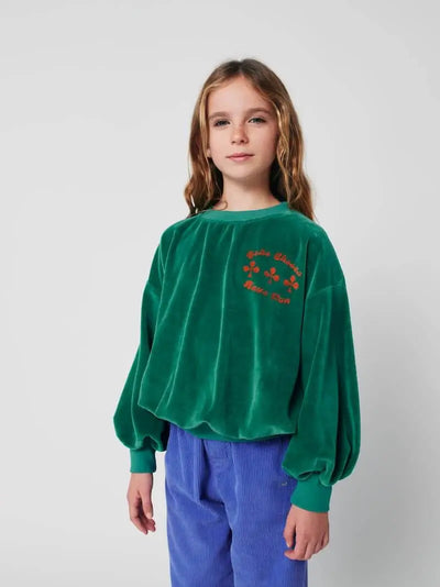 Have Fun velvet sweatshirt  Bobo Choses
