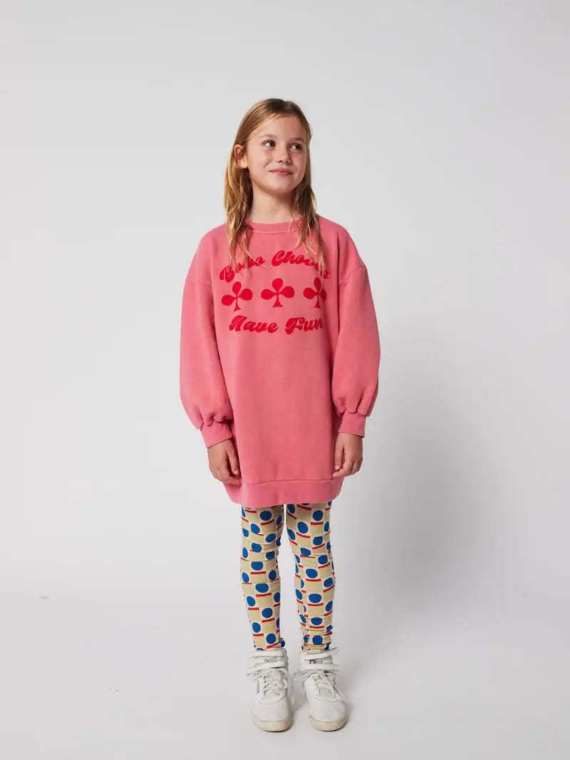 Have Fun Sweatshirt Dress Bobo Choses