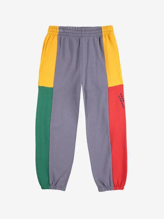 Pantalones jogging color block Bobo Choses