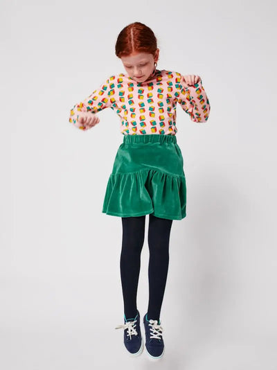 High-neck t-shirt with dice print Bobo Choses