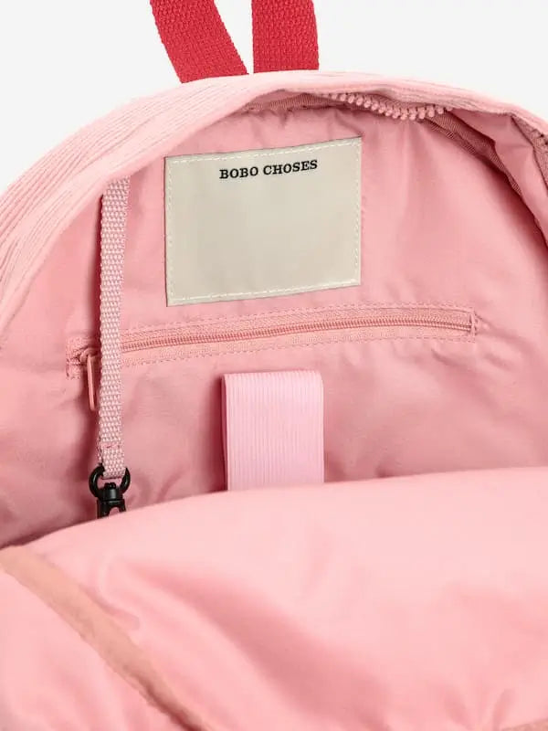 Mochila de pana Color Block Tic Tac Toe Bobo Choses