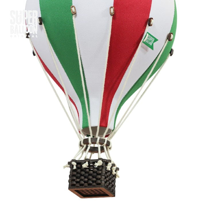 Decorative Balloon white, green, red SB715