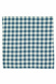 Pañuelo blanco y azul de cuadros de la colección de otoño/ invierno de Piupiuchick.
