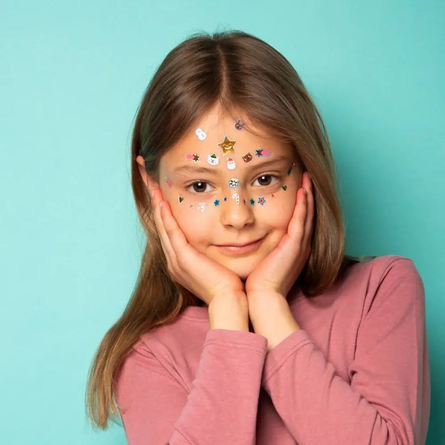 Pegatinas para cara Ho Ho Ho OMY