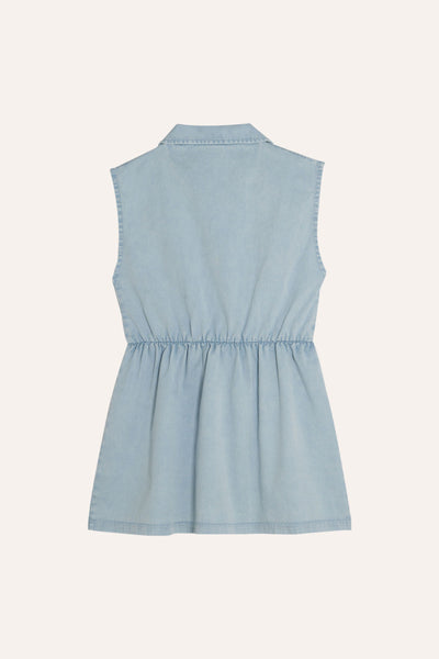 Vestido denim azul claro The Campamento