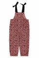Vista trasera de peto rosa con animal print de Piupiuchick. 