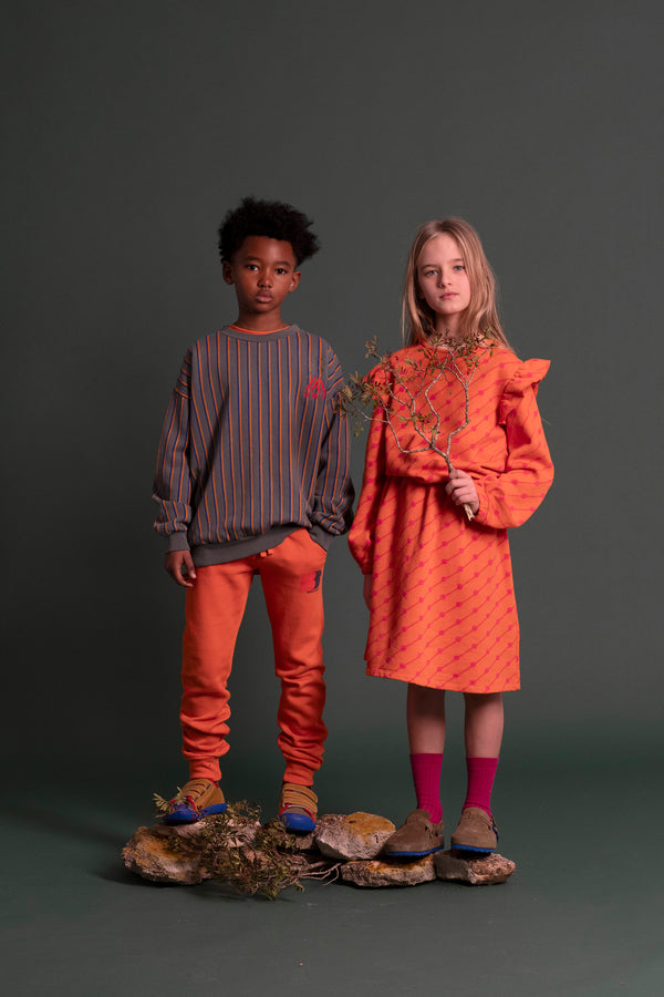 Vestido corto con estampado de flores Bonmot