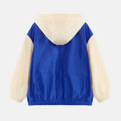 Chubasquero azul y amarillo Weekend House Kids