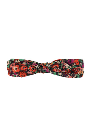 Diadema con estampado de flores para niñas de Piupiuchick colección otoño.
