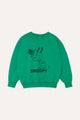 Sudadera verde con dibujo de Snoopy de The Campamento