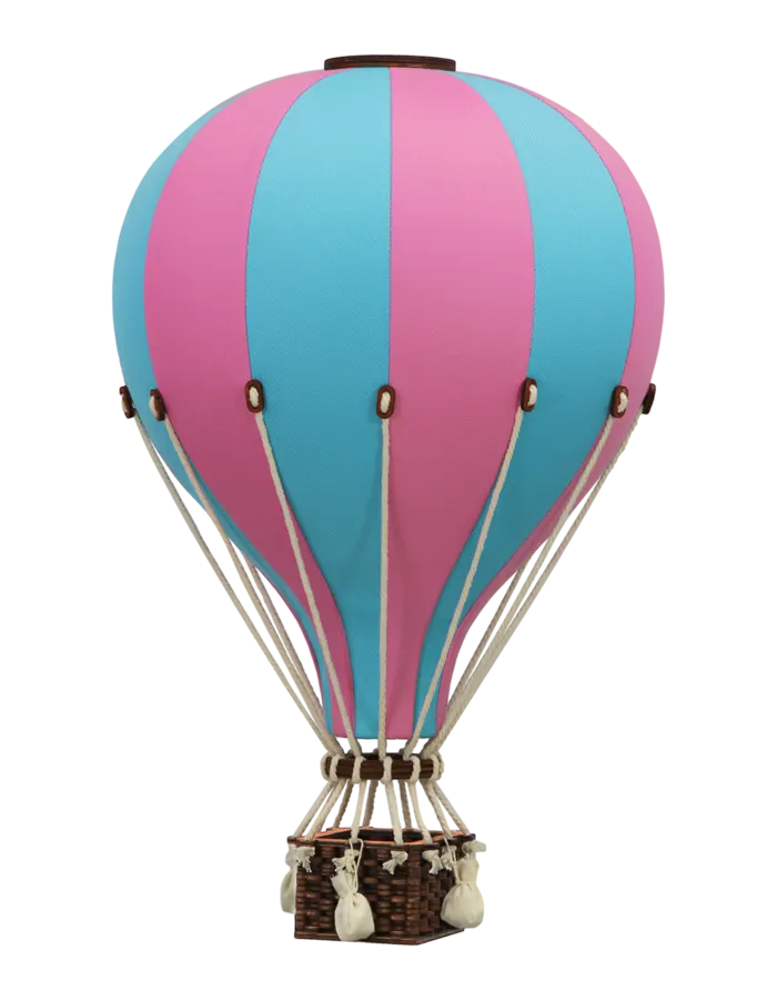 Decorative Balloon - Light Pink/ Turquoise SB 730