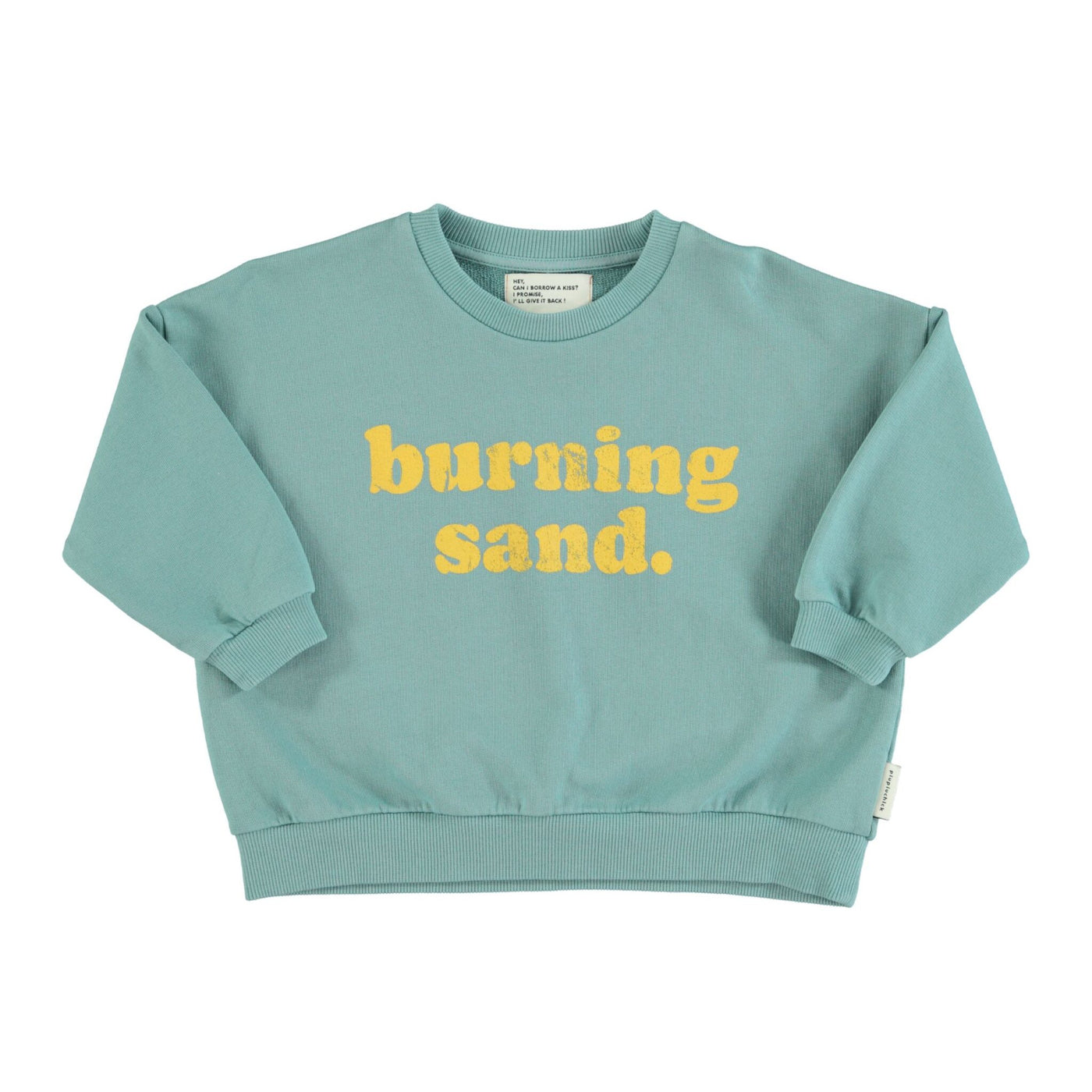 Piupiuchick sweatshirt w/ burning sand print