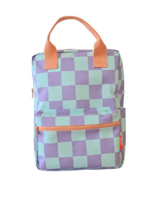 Mochila de cuadros Yummy Lilac Engel