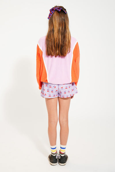 Sudadera | naranja & lila Piupiuchick