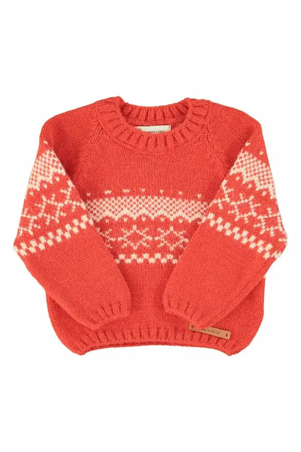 Jacquard jersey | red Piupiuchick
