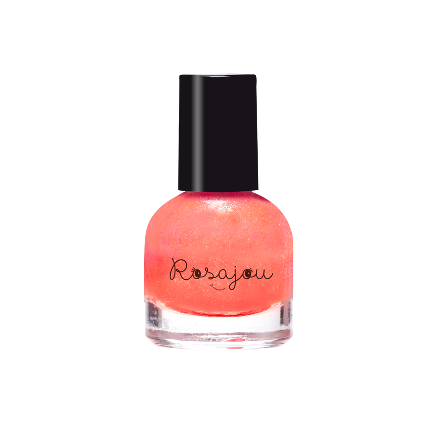 Rosajou nail polish and tattoo Coral