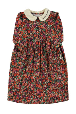 Vestido largo I Multicolor de flores Piupiuchick